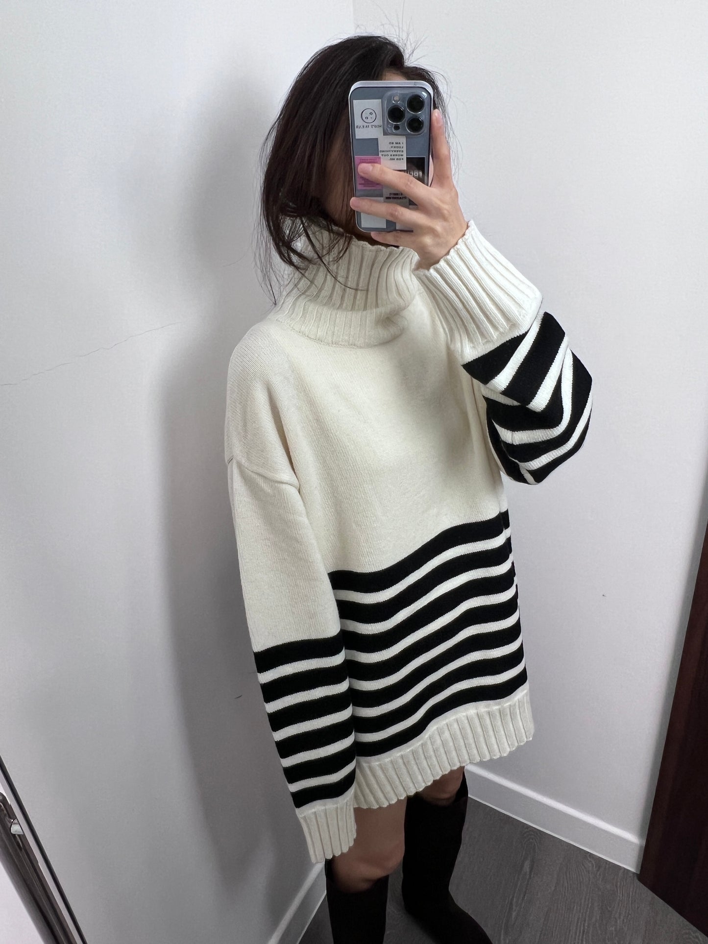 12PO | 1224134 Oversized Knit dress