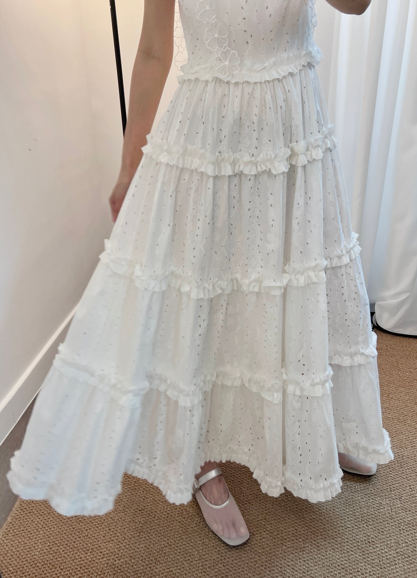 5PO 夏日氛圍 |0525090 Twirl worthy lace dress
