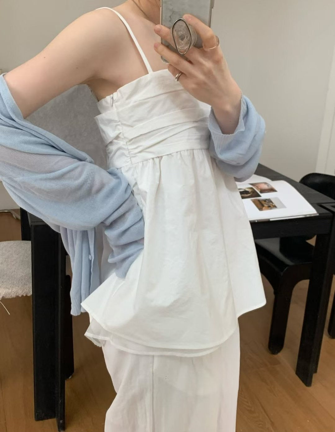7PO 自留款 | 07250146 A line 吊帶背心(韓國8月初休假貨期會延遲)