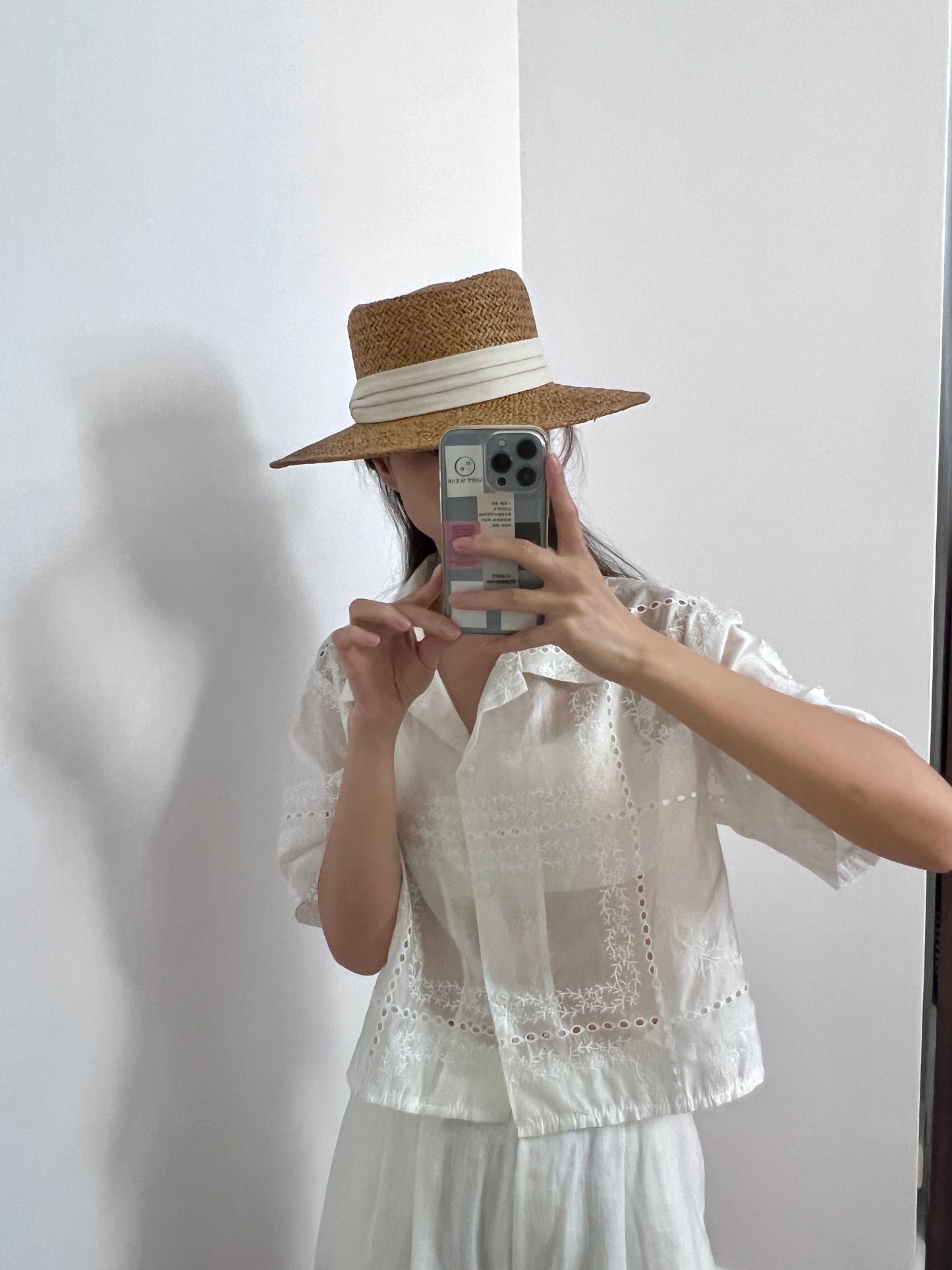 Sold out 7PO 自留款| No.6 Elsa lace cropped blouse