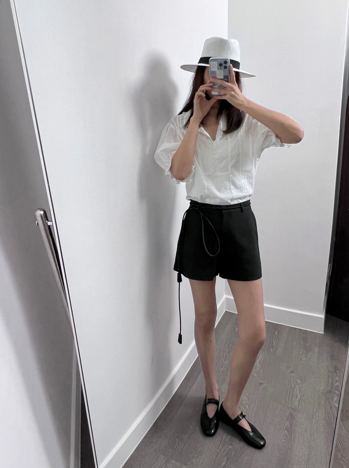 Sold out 5Pre order No.3 復古款 |娃娃領泡泡袖襯衫