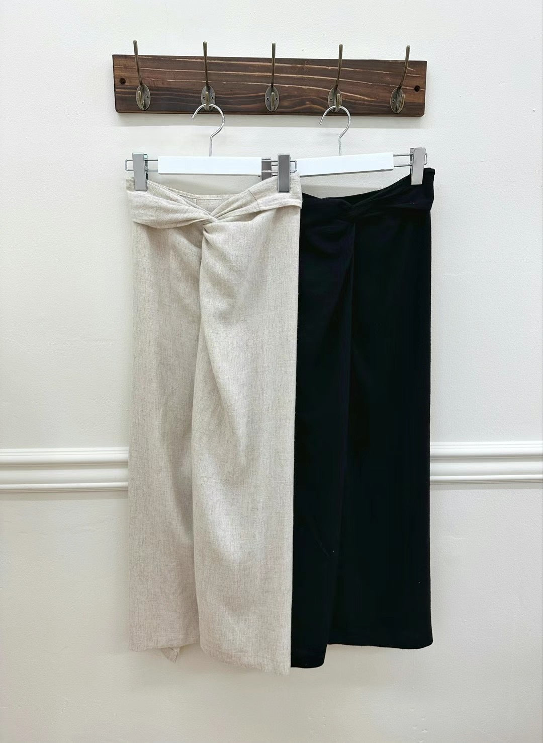 Sold out ✖️6PO No.31 Linen wrap skirt