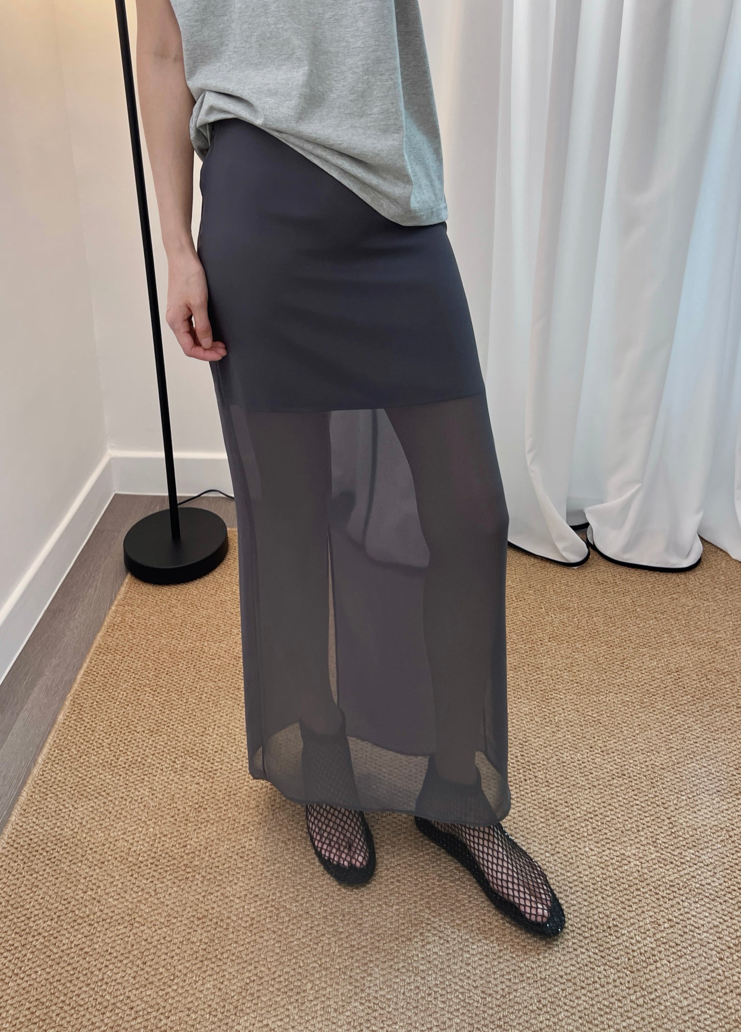5PO 自留推介 |0525092 Chiffon dreams straight out skirt