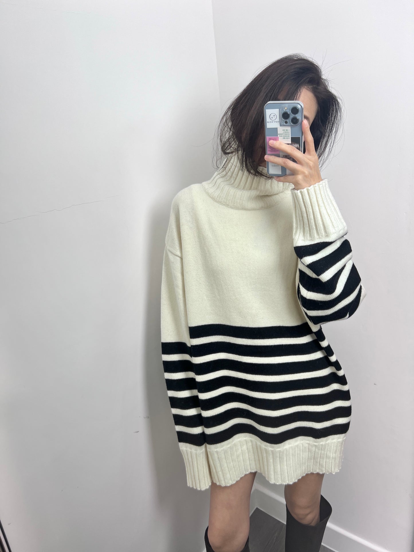 12PO | 1224134 Oversized Knit dress