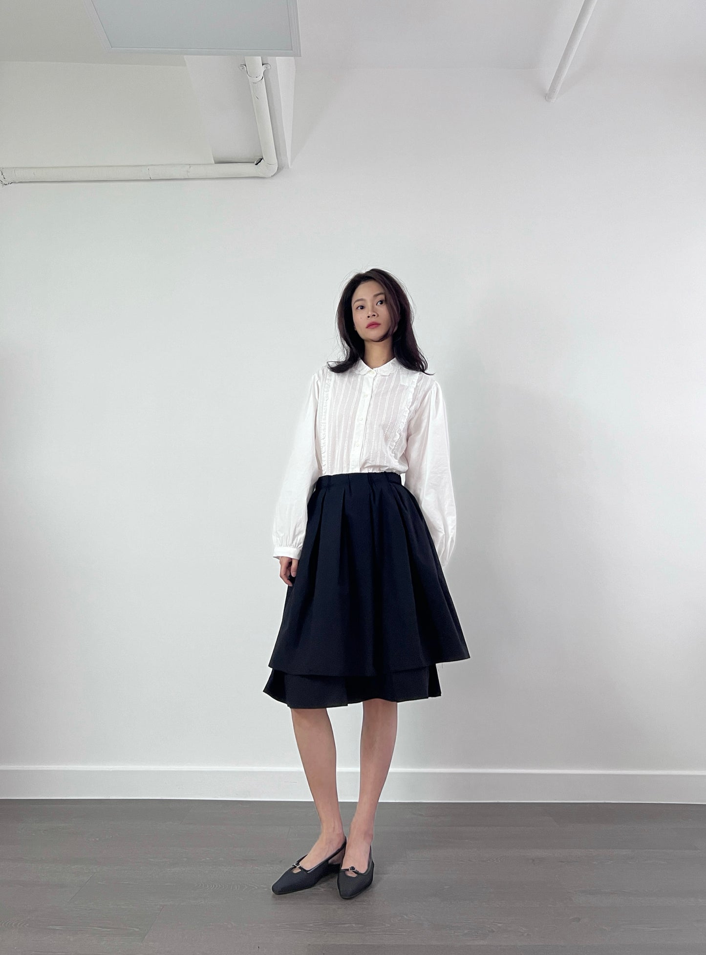 Sold out 24 Spring 羅馬假期套裝｜喱士小領恤衫