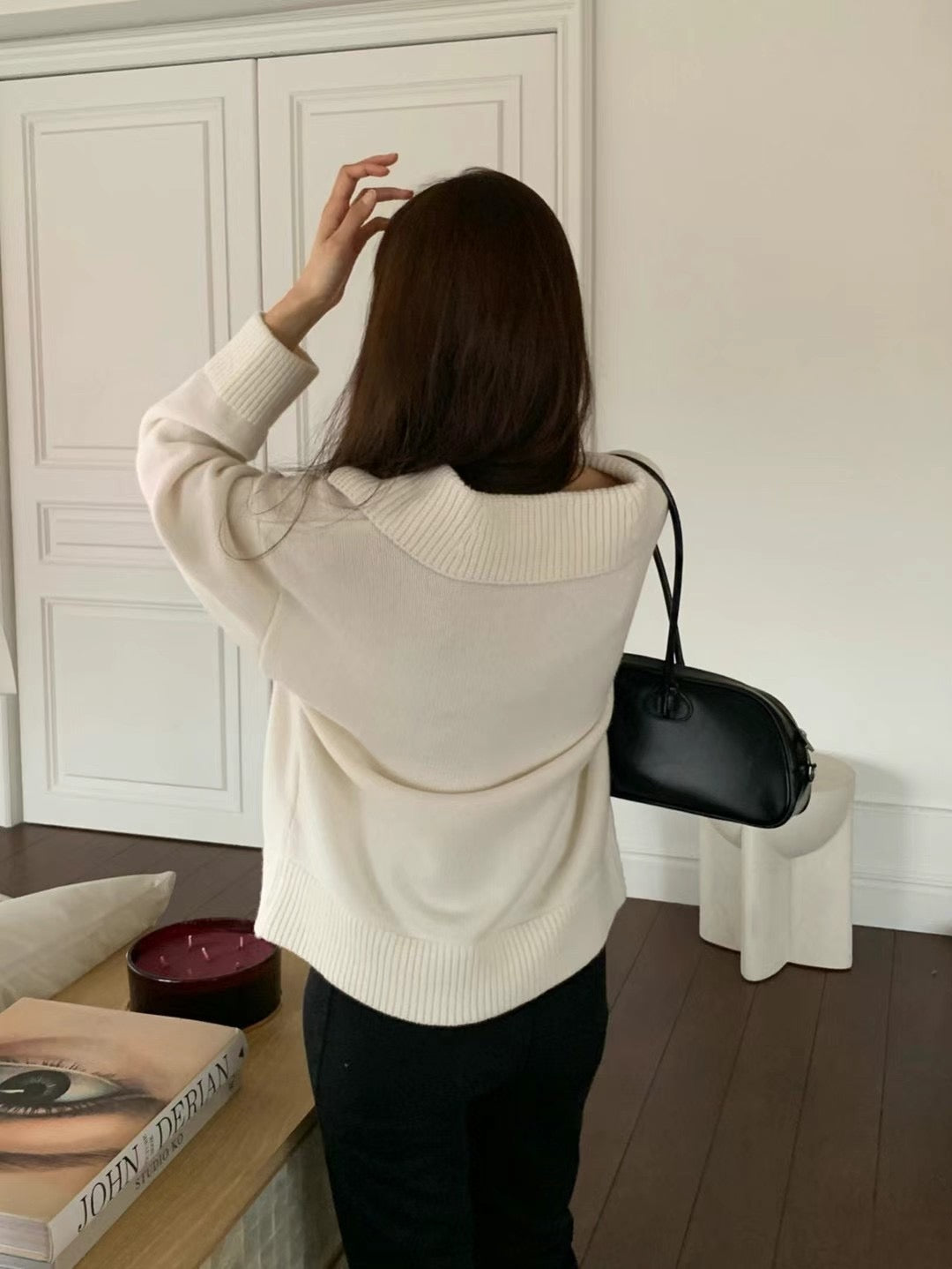 Sold out 1月PO No.18 高質系列| Khaite style Classy V neck Sweater