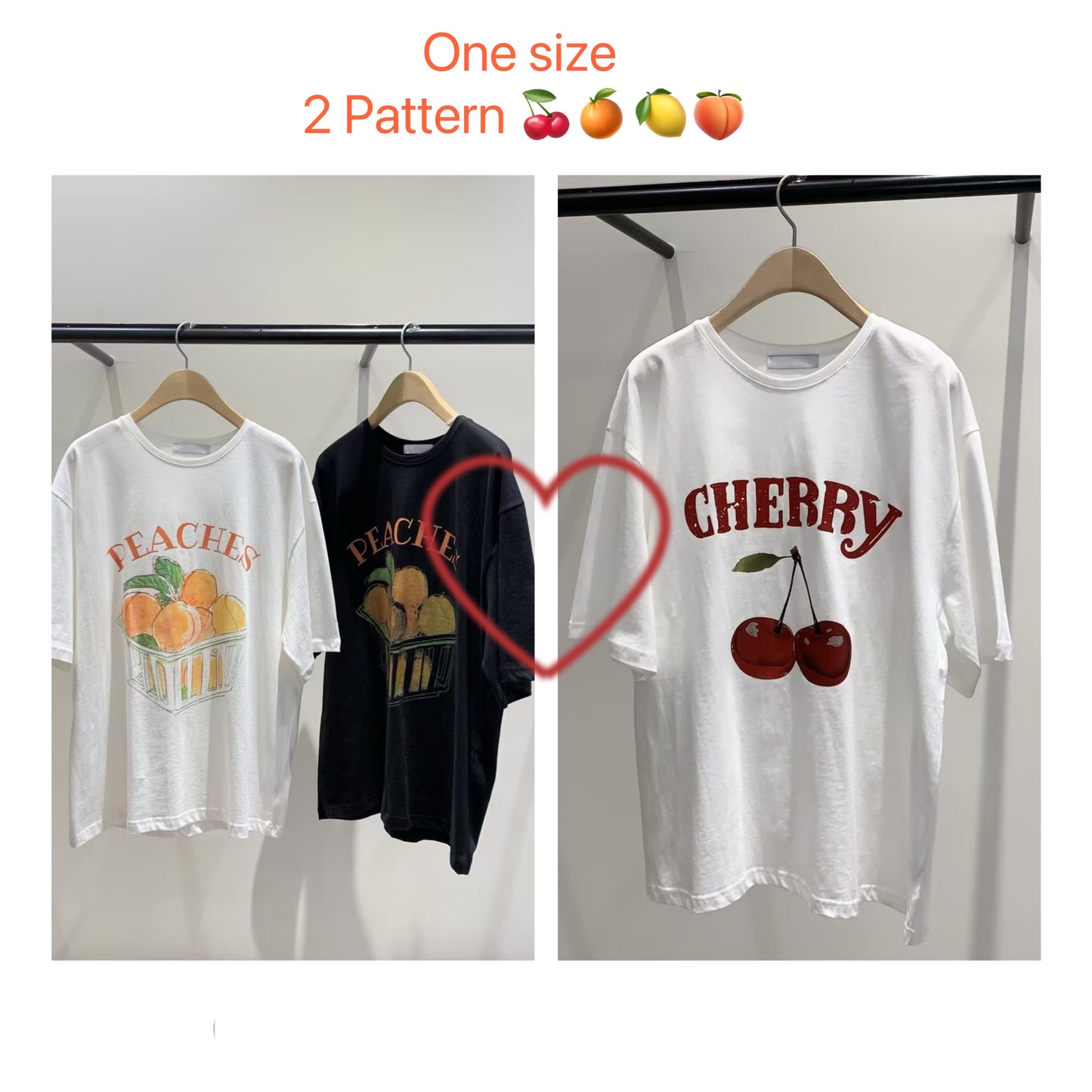 5PO |0525075 親膚柔軟 🍒水果Tee 🍑