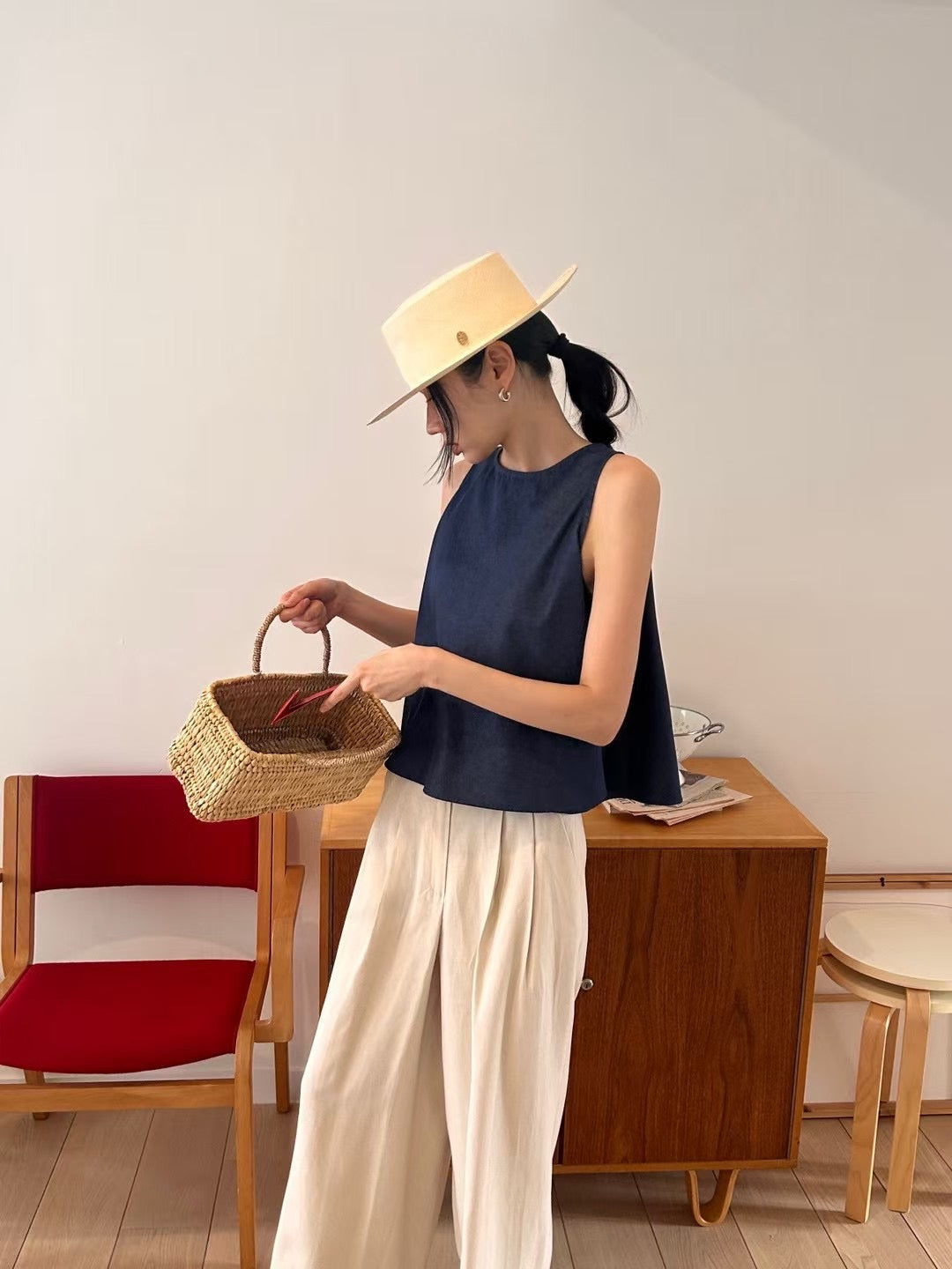 6PO Effortless Style | 06250113 Flowy Top