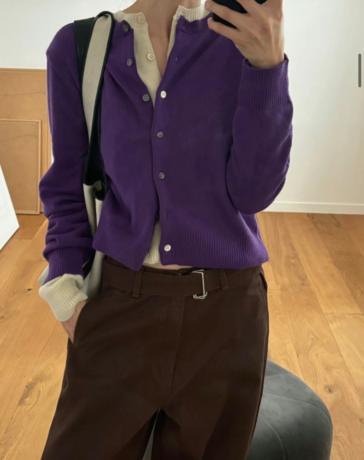 12PO 自留2色 | 1224133 靚色Cardigan