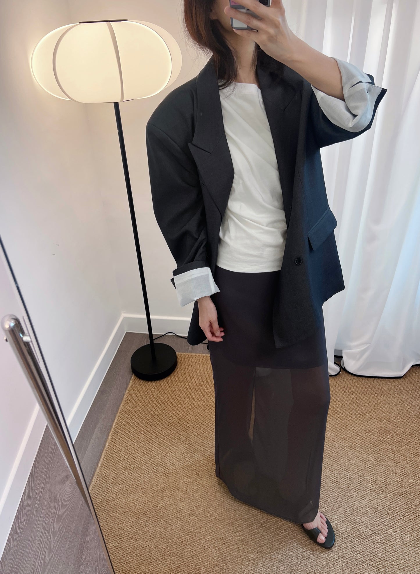 5PO 自留推介 |0525092 Chiffon dreams straight out skirt