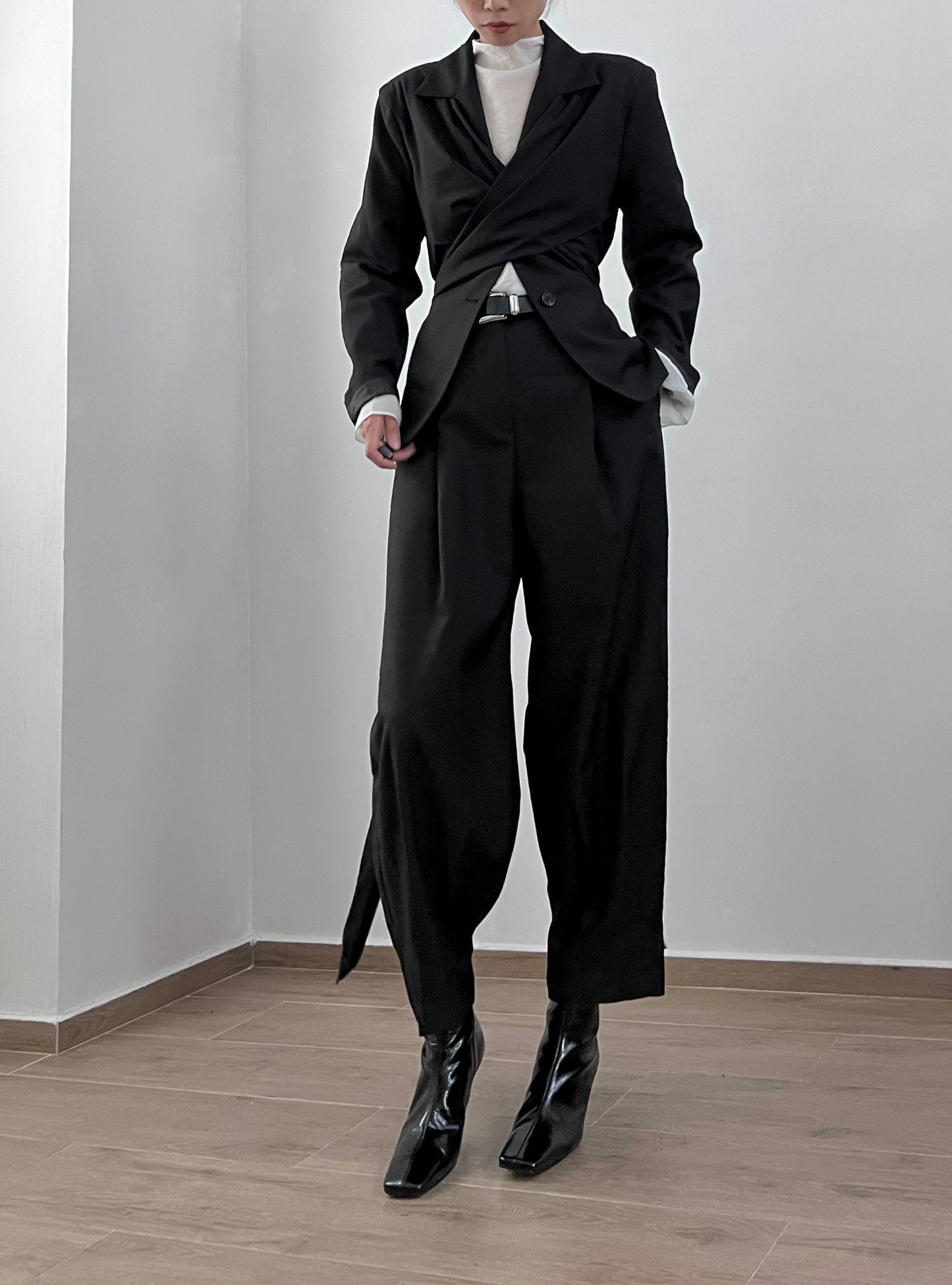 立秋PO No.3 Tie front Blazer