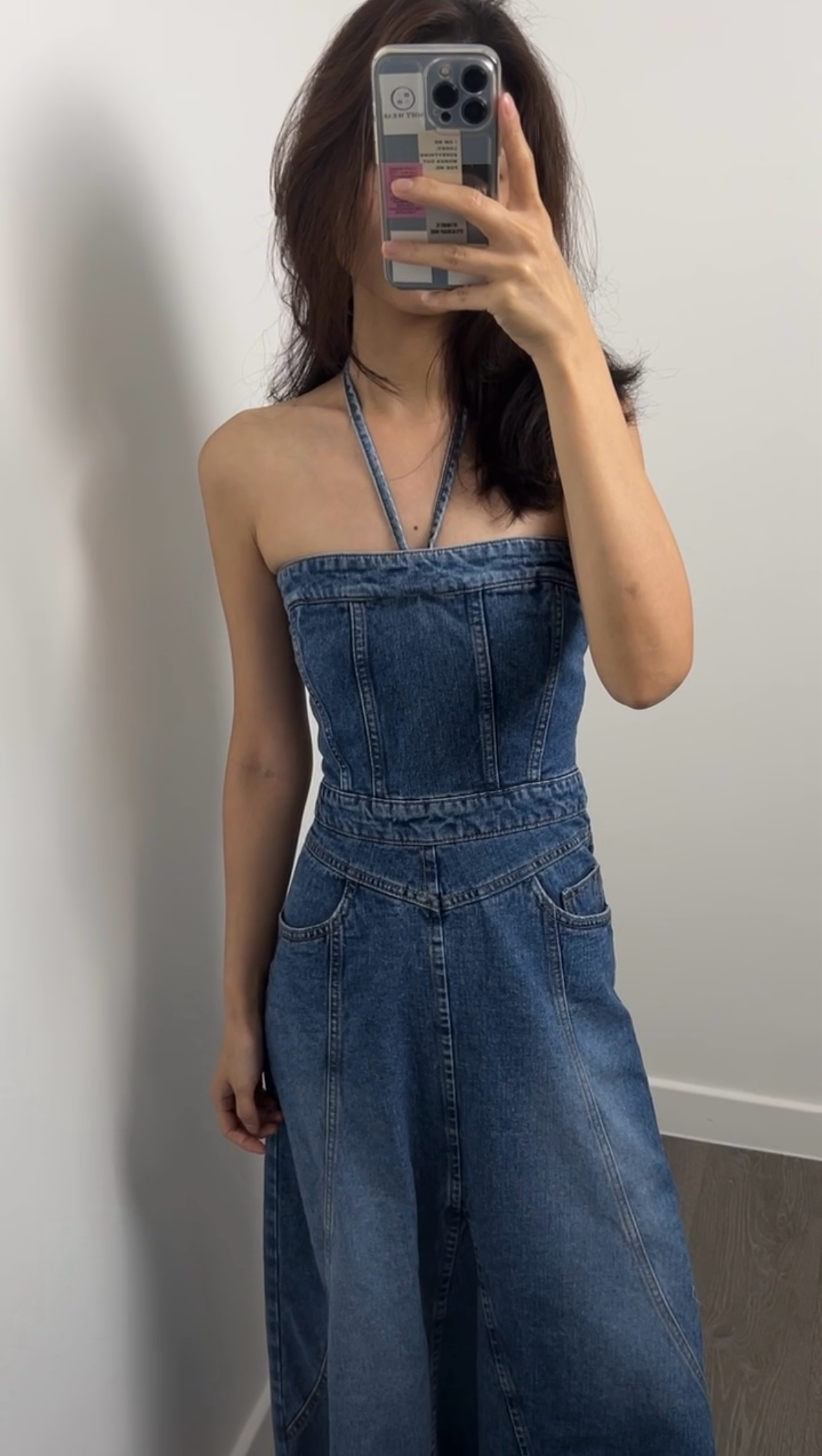 Sold out 5 Pre order No.13 夏季流行｜牛仔連身裙（肩帶可隨意綁）
