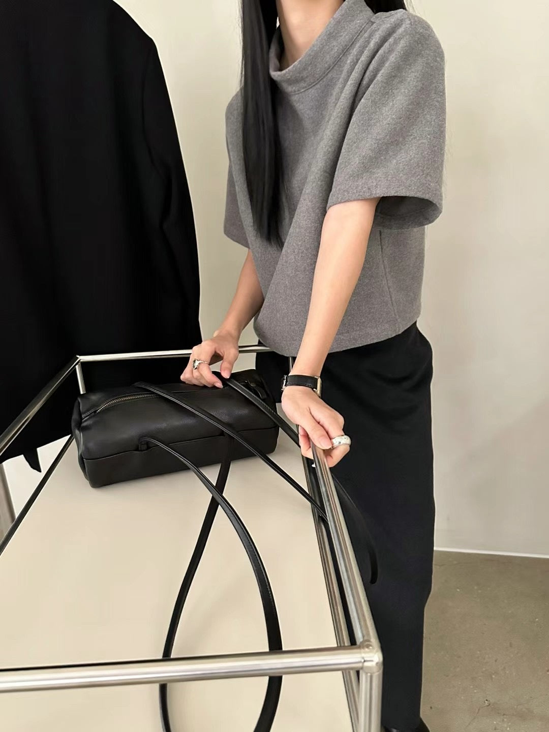 11PO 自留款 |  BAG004 牛皮小方包