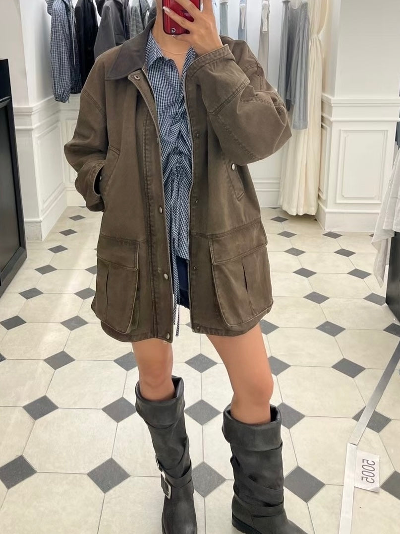 9PO 私心款 | 08250160 粉紅Parka jacket
