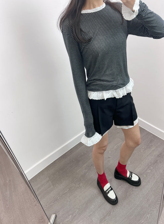 3 PO 自留款｜0325044 靚版型西裝短褲（內𥚃可分開）
