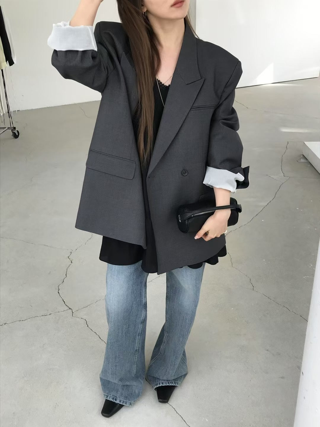 3 PO高質款｜0325045 Boxy fit 西裝外套