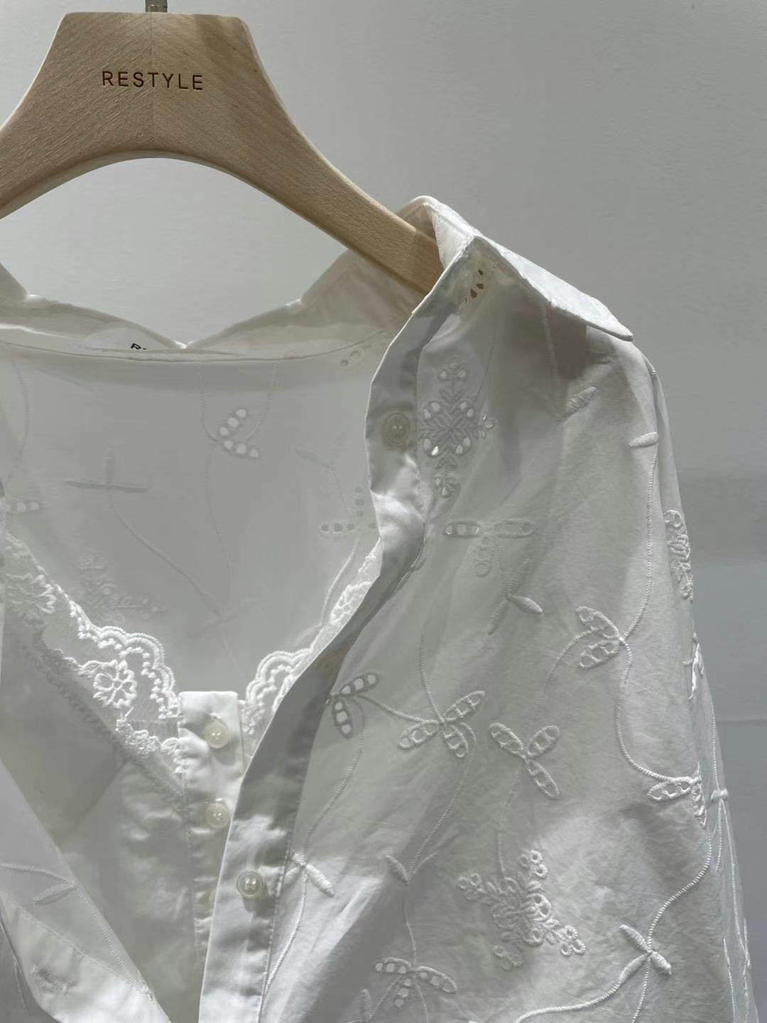 2PO boho chic|  0225025 lace 假2件blouse