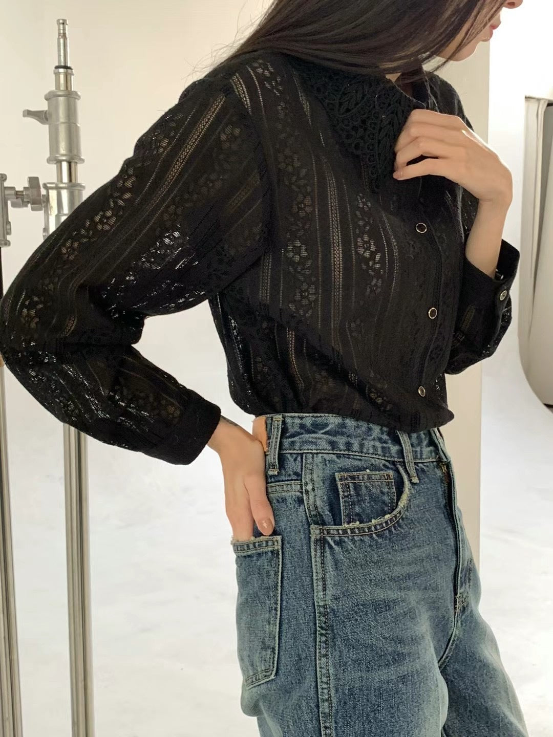 11月PO 浪漫配搭｜ 1124112 Lace shirts
