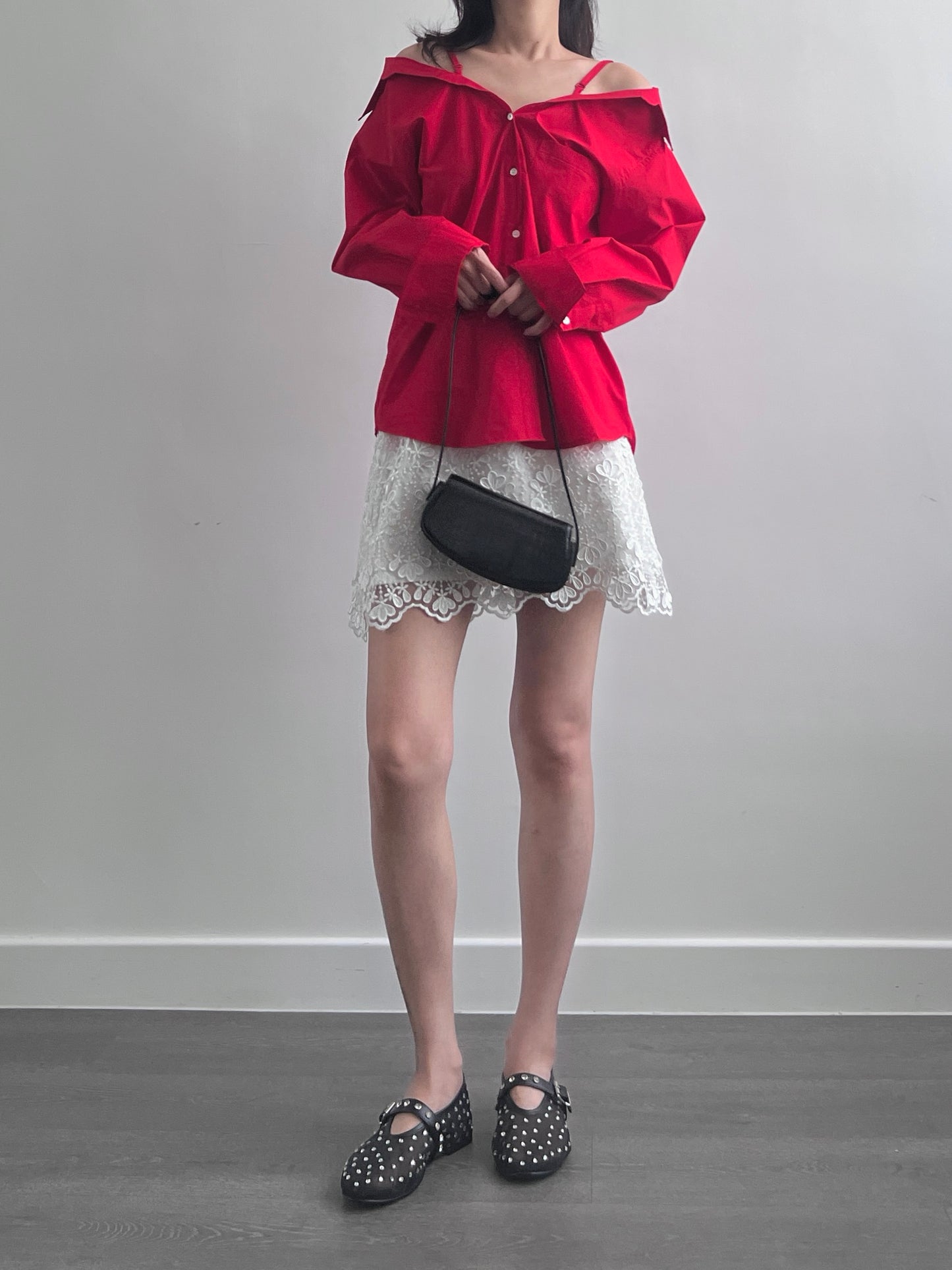 3 PO｜0325035  Off shoulder shirts