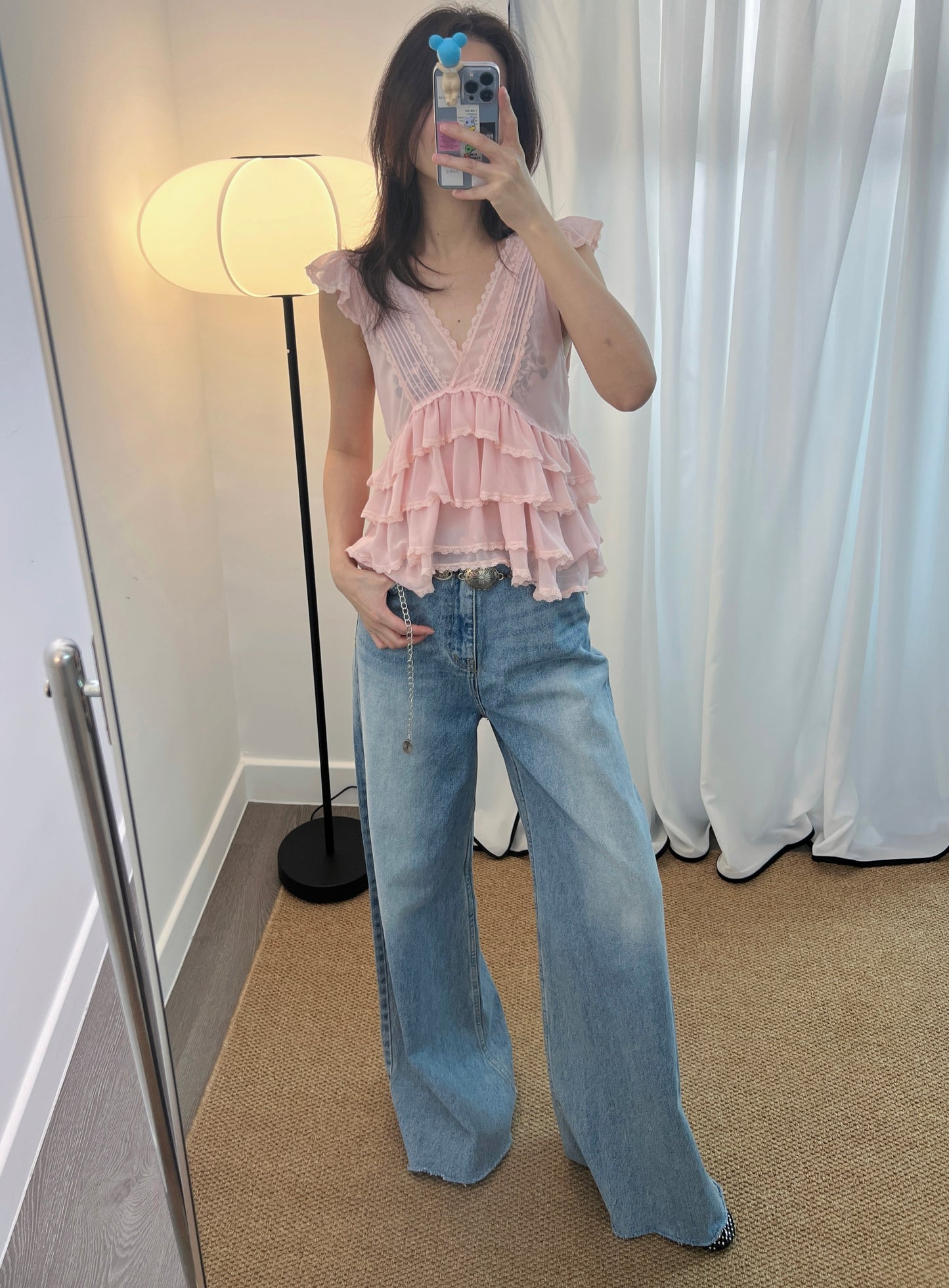 5PO
  超級熱賣款|0525086 美感飄逸Ruffles top
