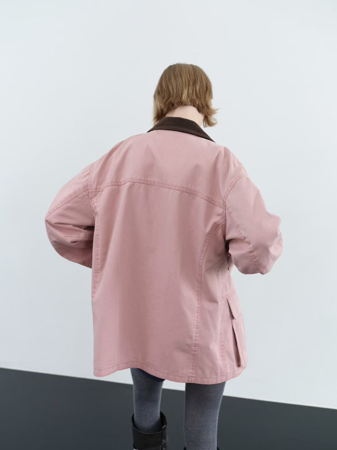 9PO 私心款 | 08250160 粉紅Parka jacket