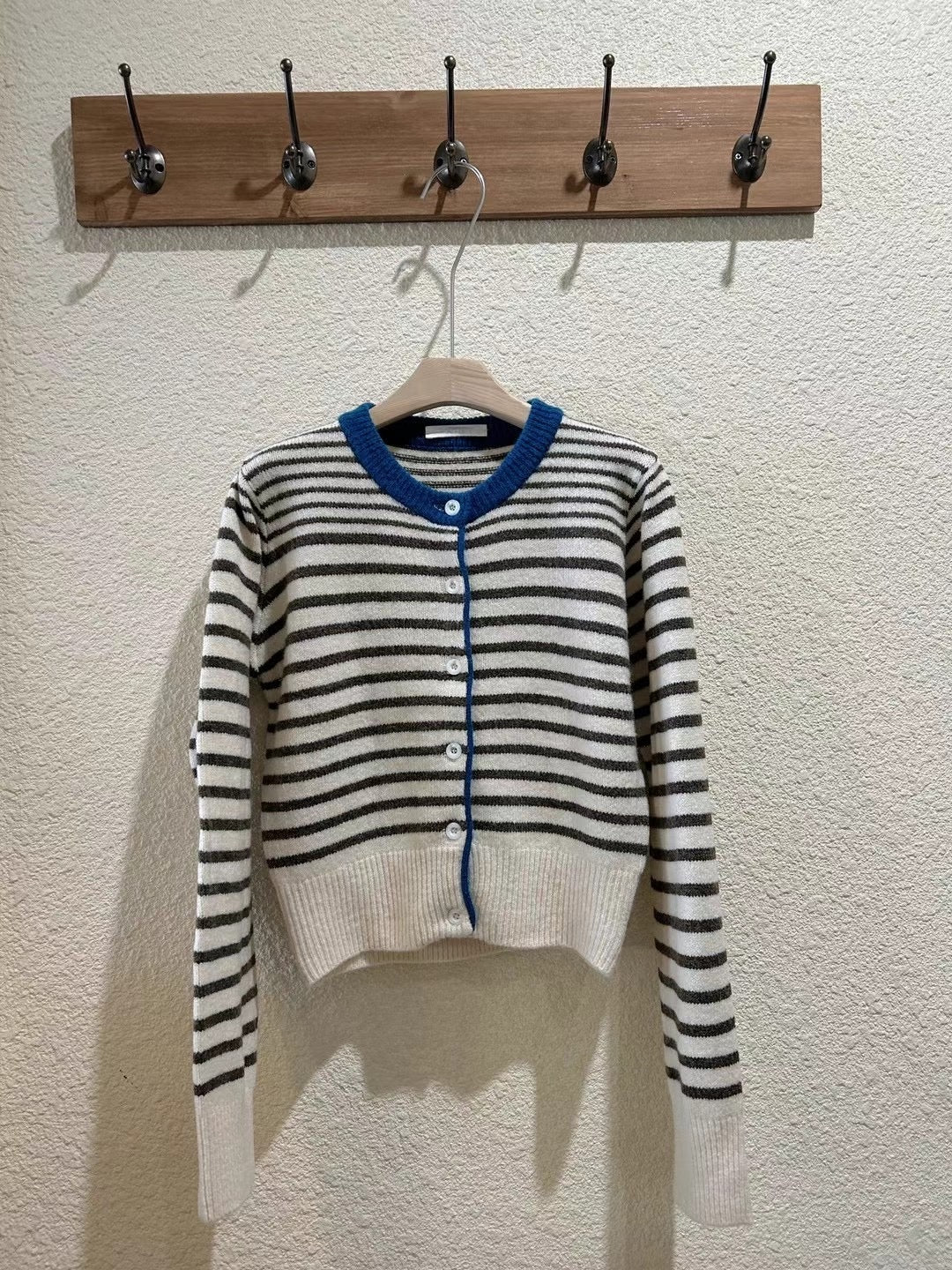 2PO 自留|  0225021 條子cardigan