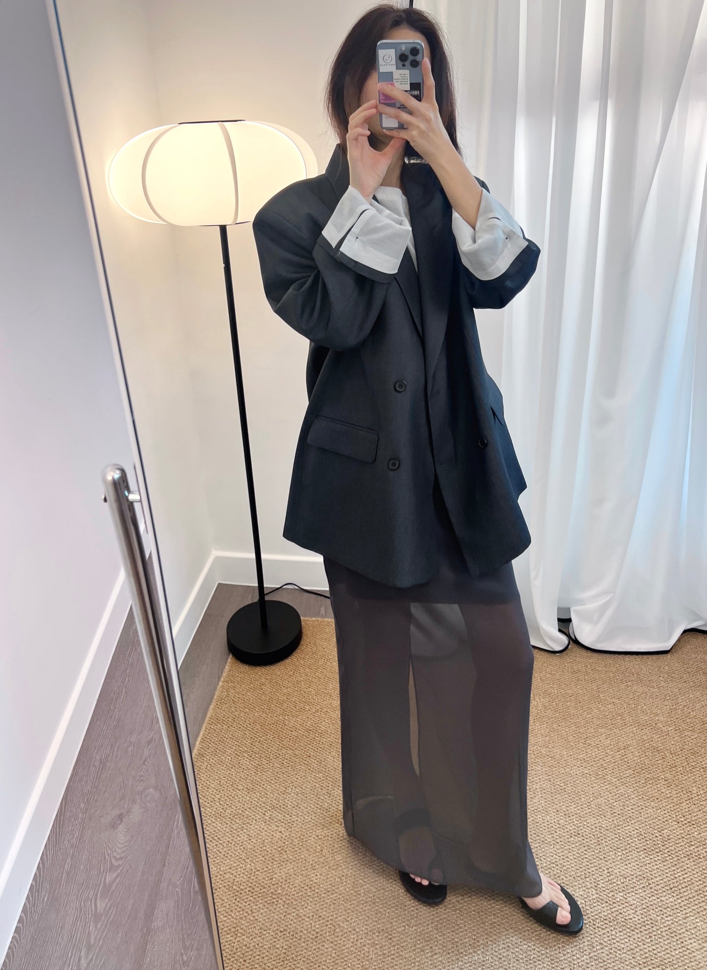 5PO 自留推介 |0525092 Chiffon dreams straight out skirt