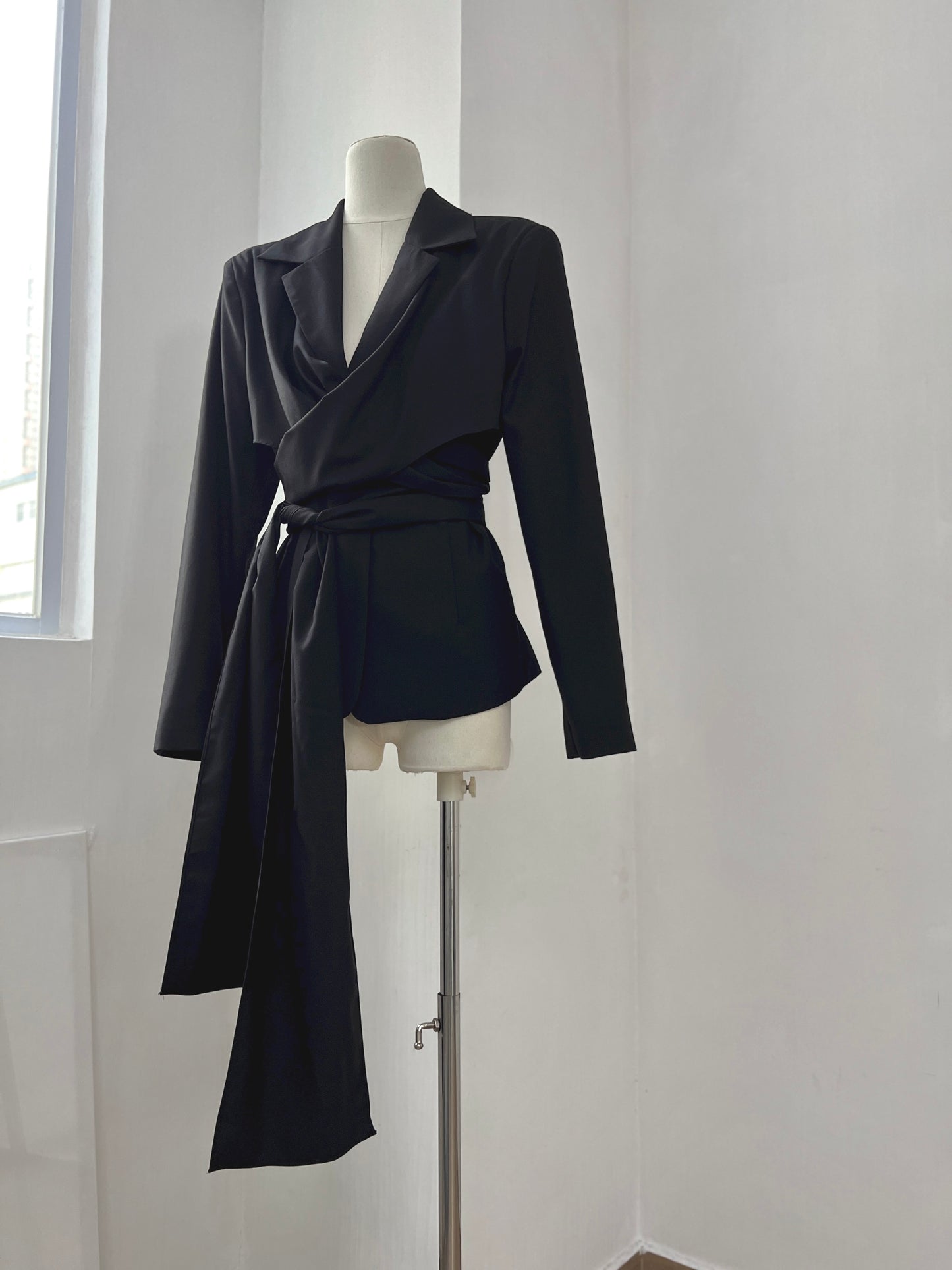 立秋PO No.3 Tie front Blazer