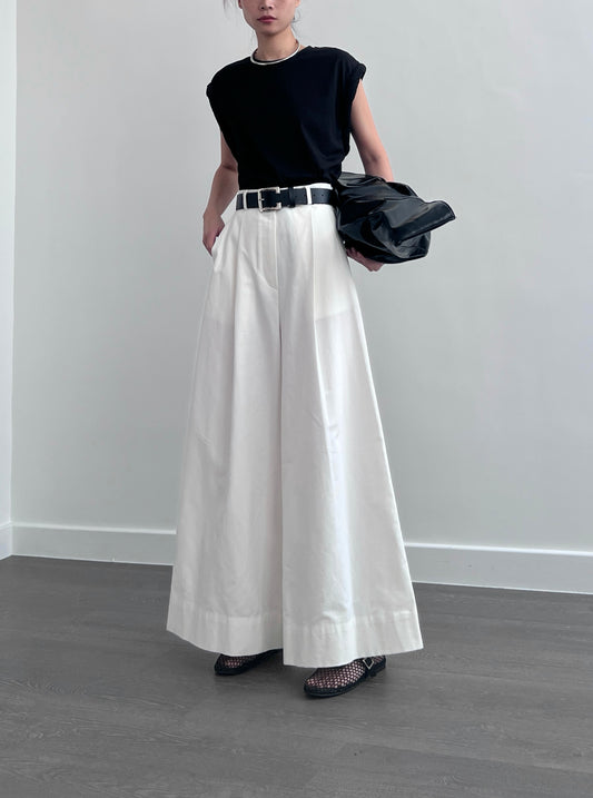 Sold out 4PO No.1 chino wide leg pants