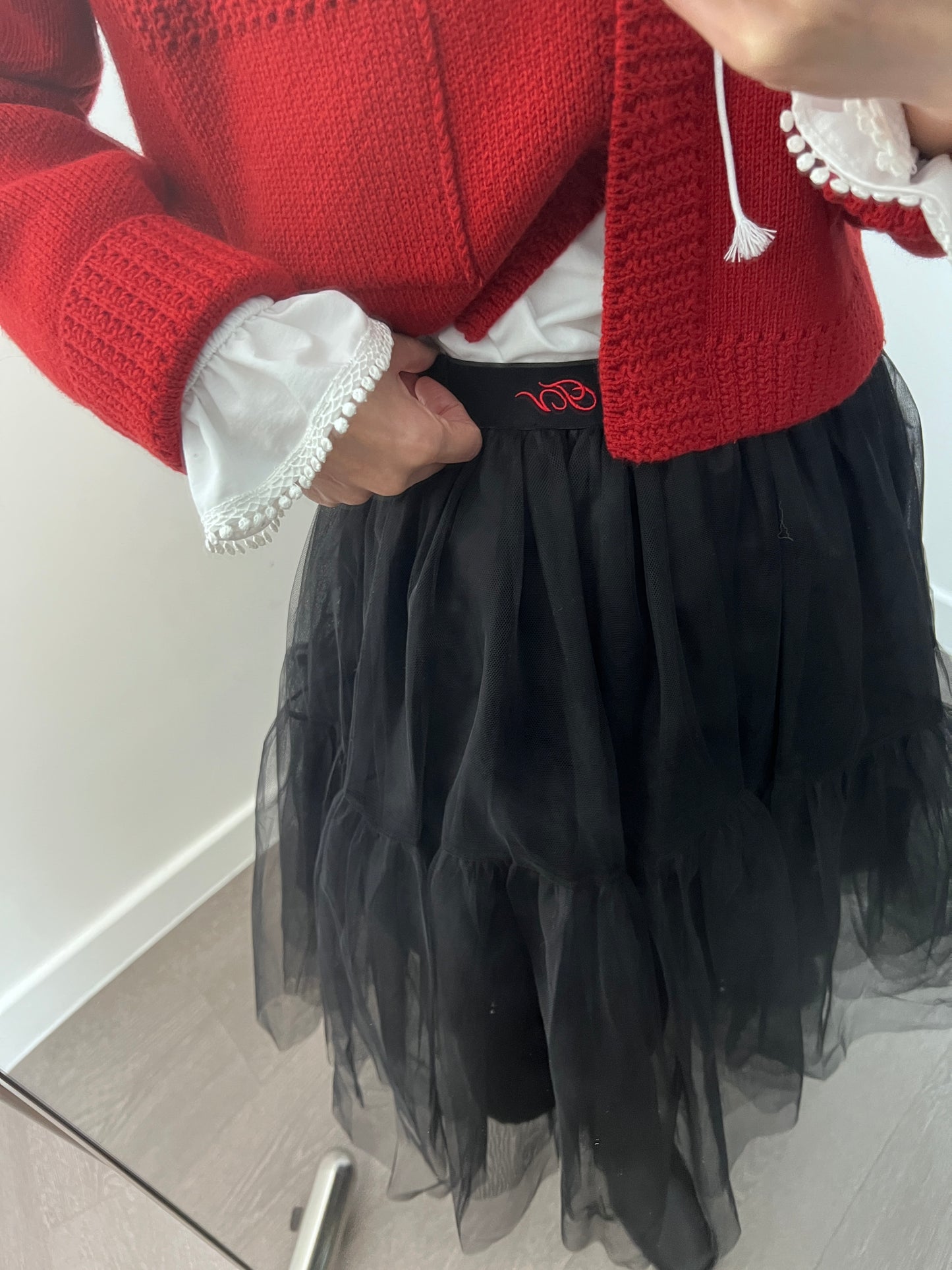 2PO 自留款|  0225016 TuTu midi skirt