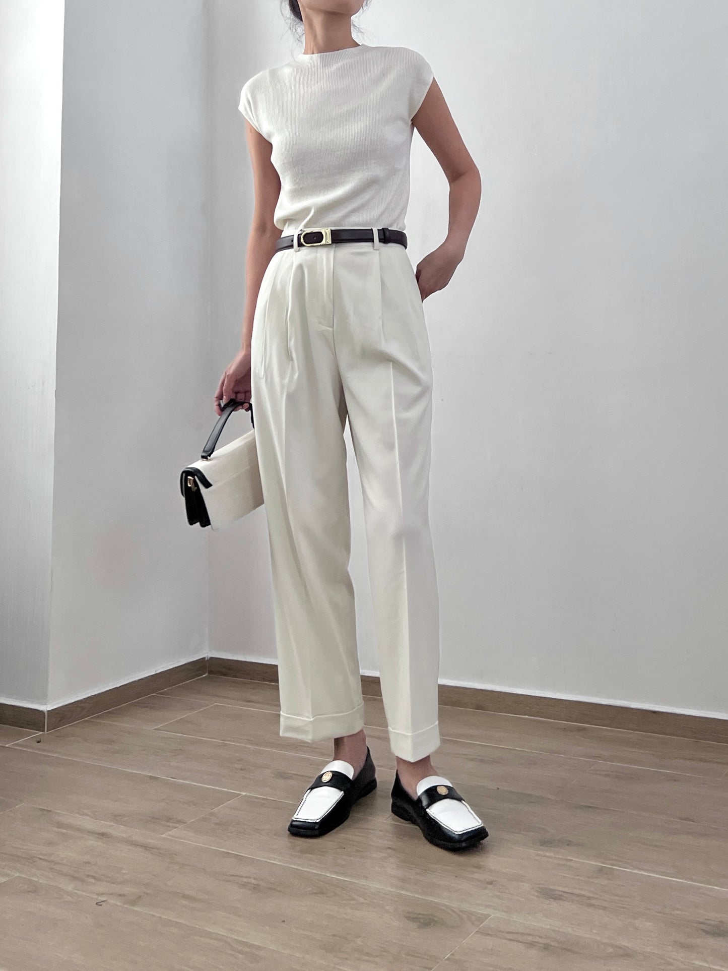 Sold out ✖️立秋PO No.12 Cuffed trousers