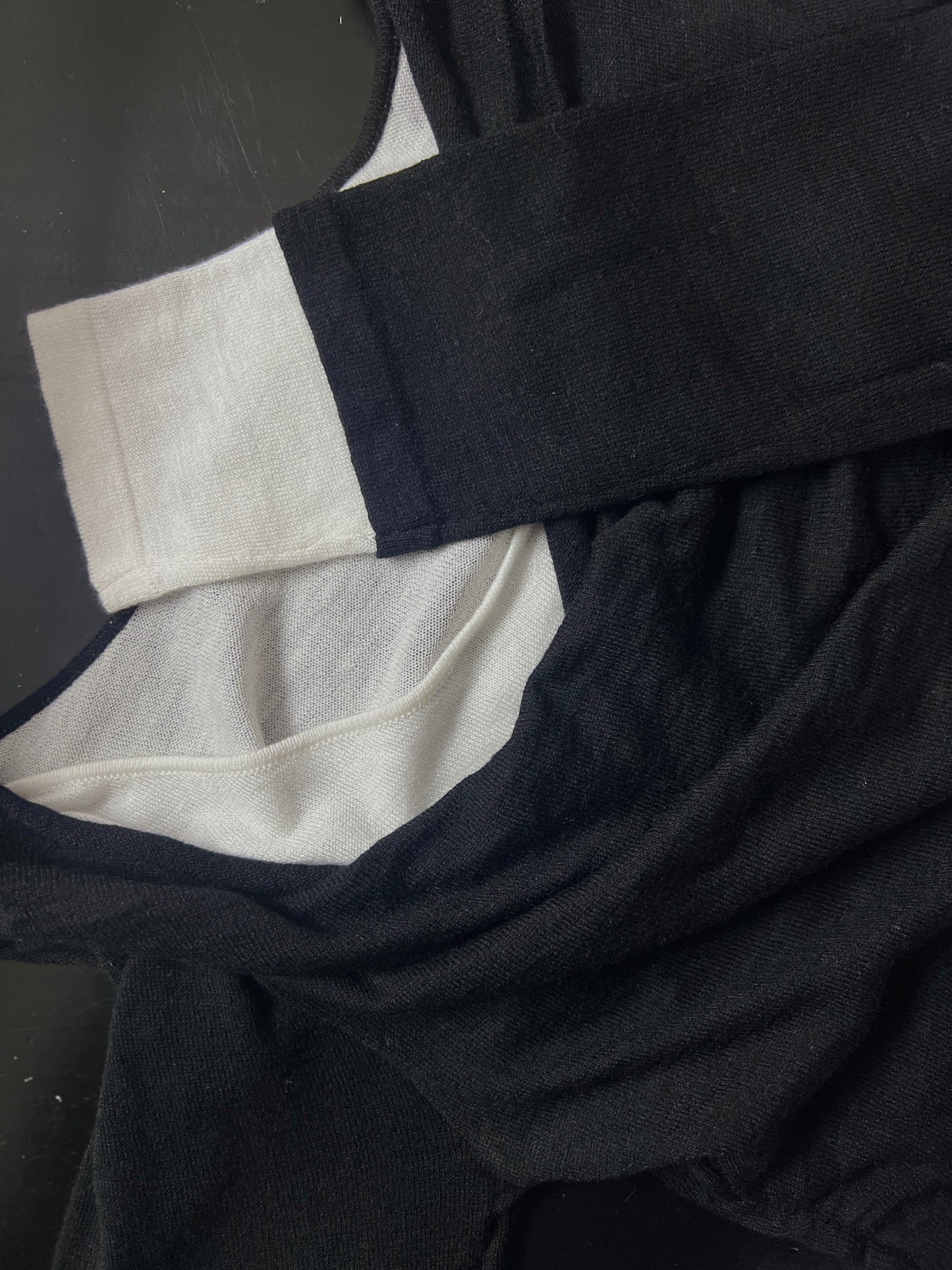4PO｜0425052 自留款 / 假兩件一字肩Tee