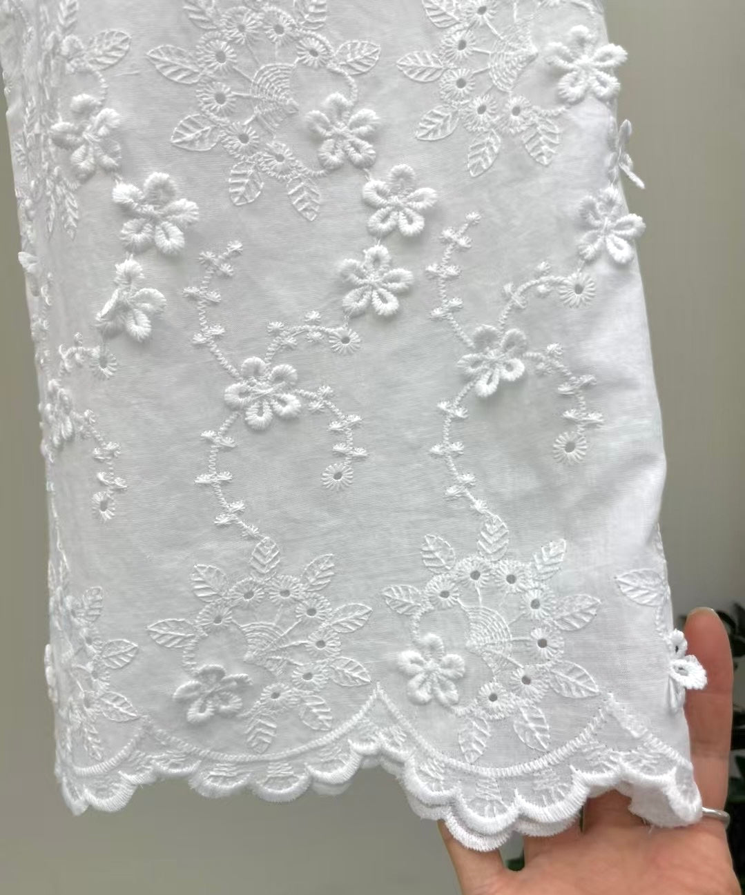 6PO 夏日浪漫🫧 | 06250115 立體花朵喱士長褲(中腰）