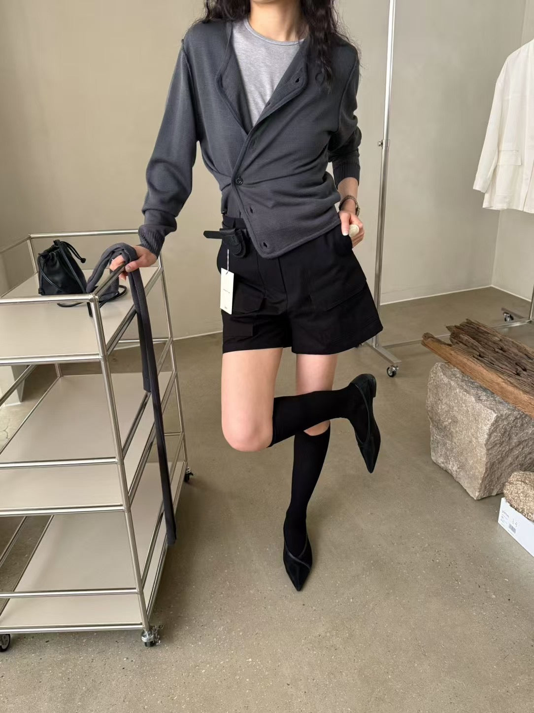 2PO 自留 |  0225023 綁帶cardigan