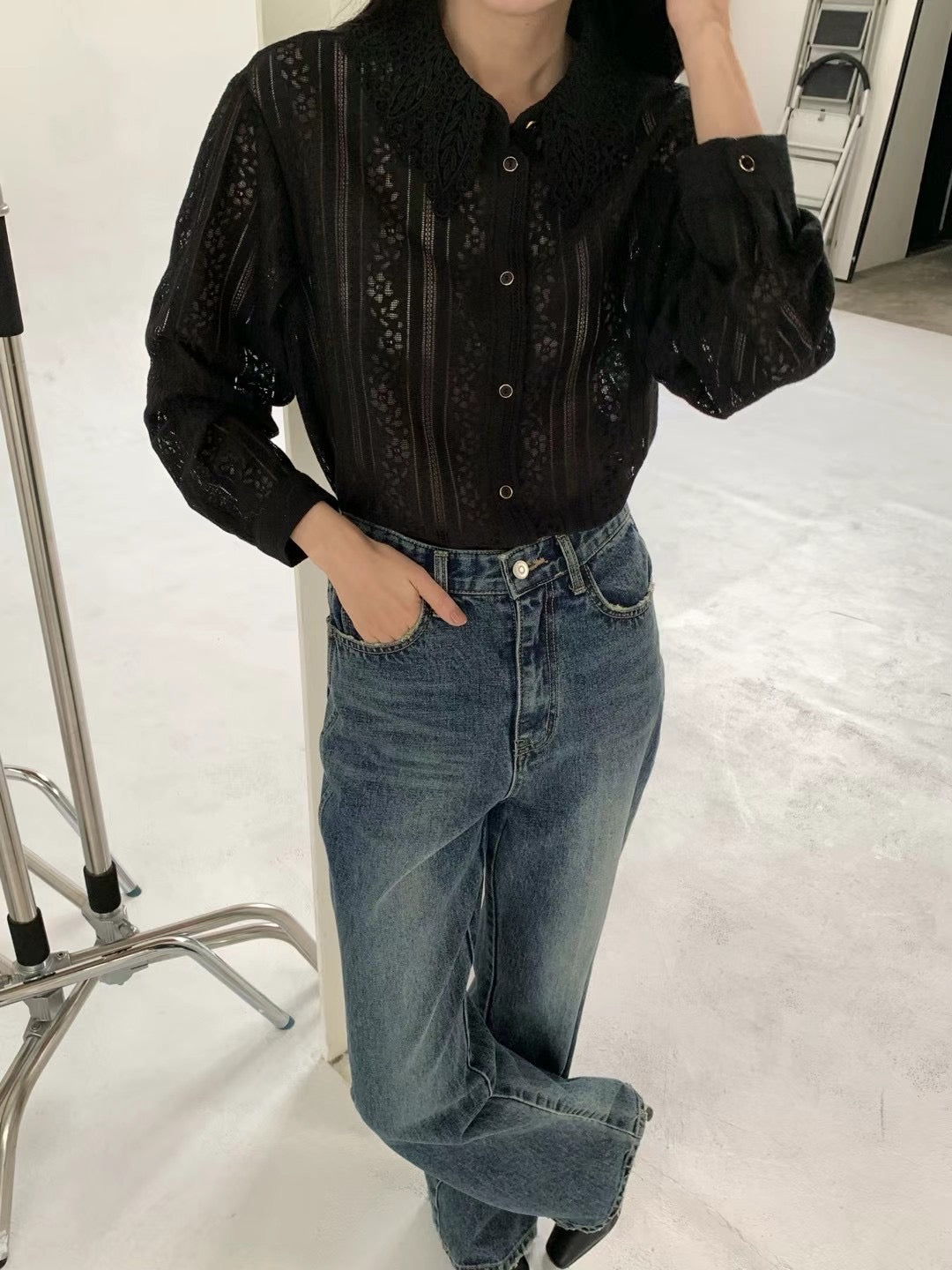 11月PO 浪漫配搭｜ 1124112 Lace shirts
