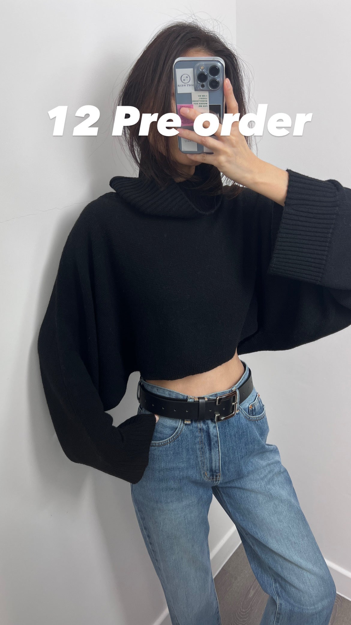12PO 推薦款| 1224130  Cropped Sweater