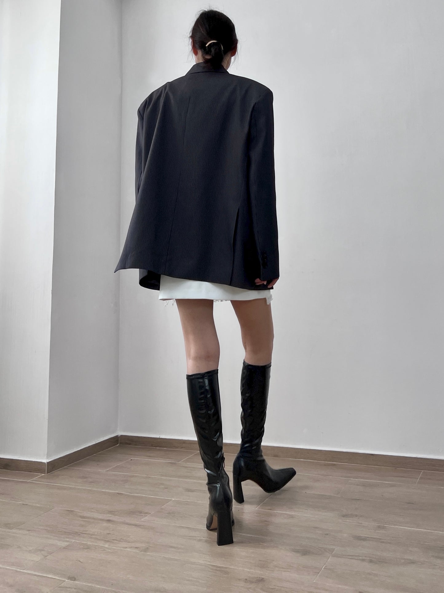 Sold out 立秋PO No.23 歐美街拍大熱 Boxy fit oversized blazer