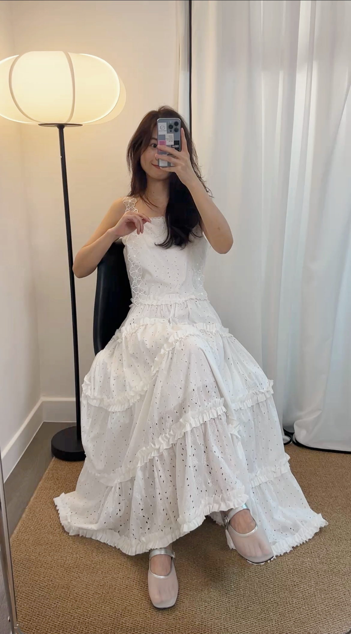 5PO 夏日氛圍 |0525090 Twirl worthy lace dress