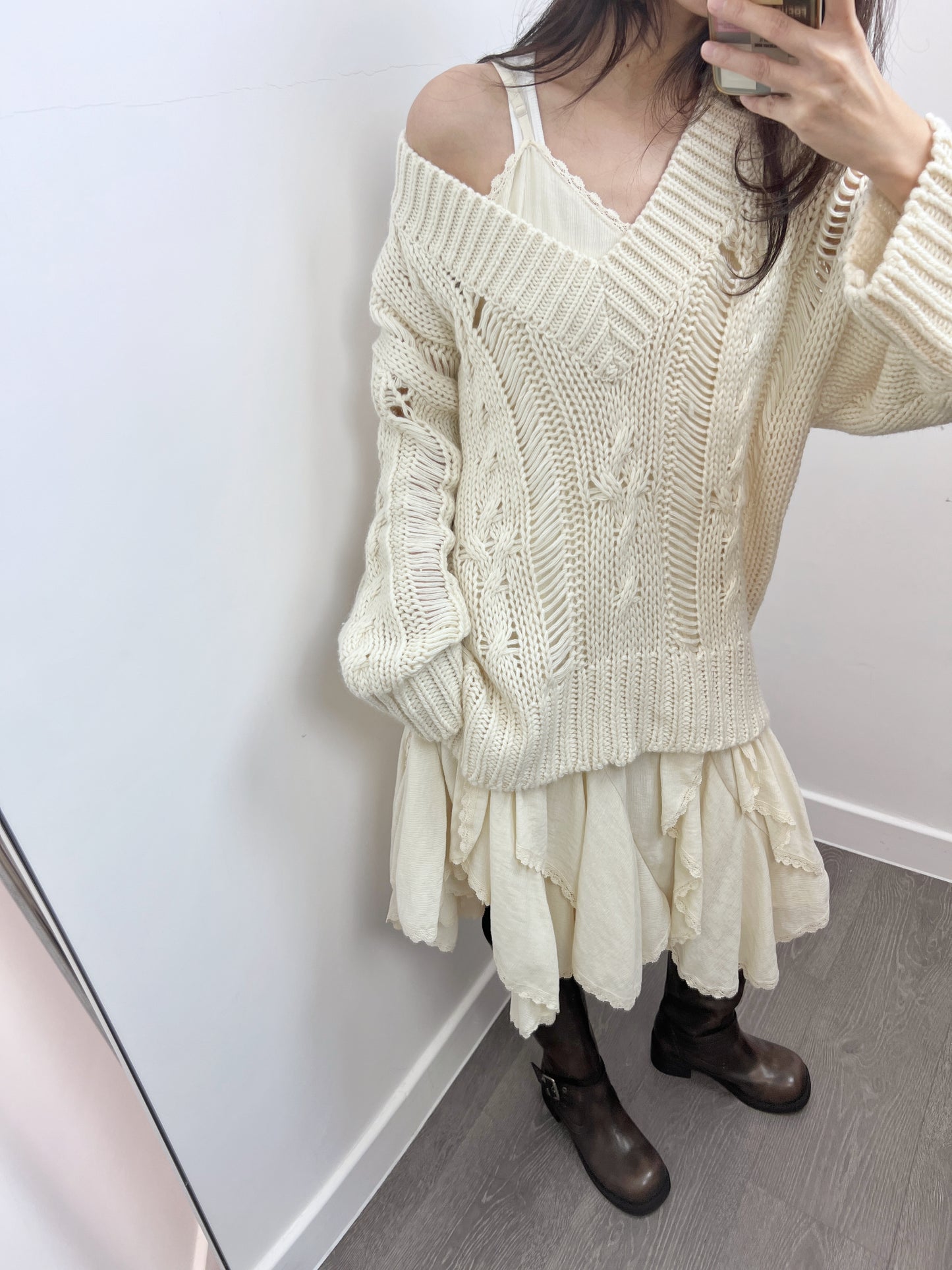 11 PO 大熱流行款| 1124101 Ruffled dress