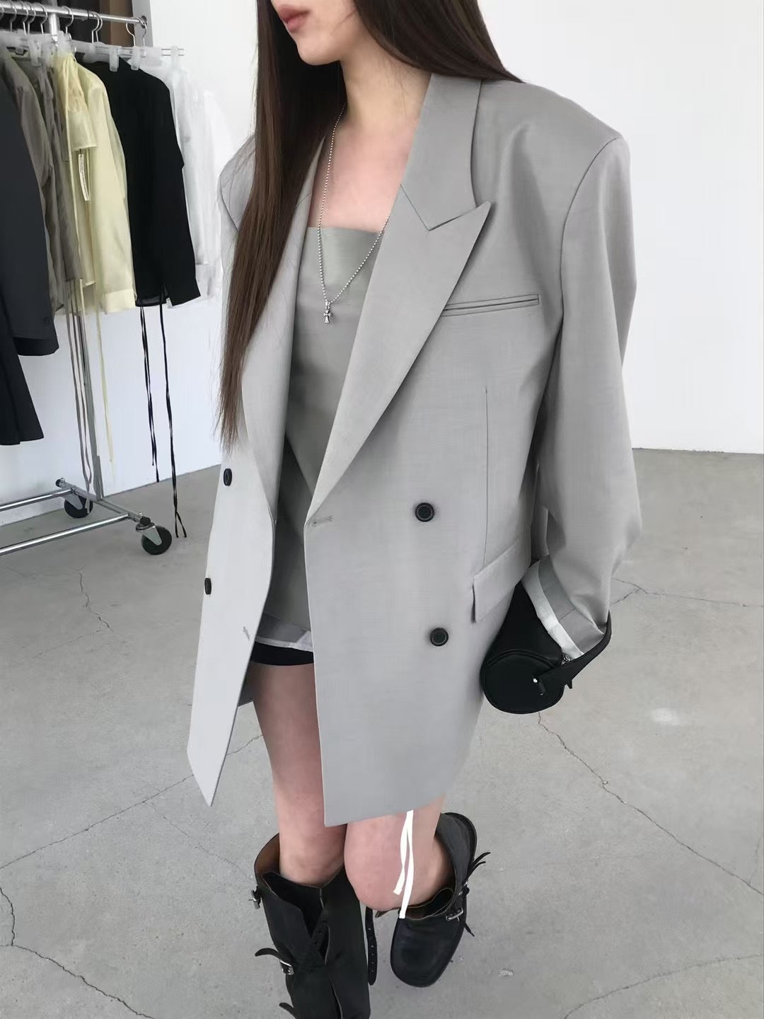3 PO高質款｜0325045 Boxy fit 西裝外套