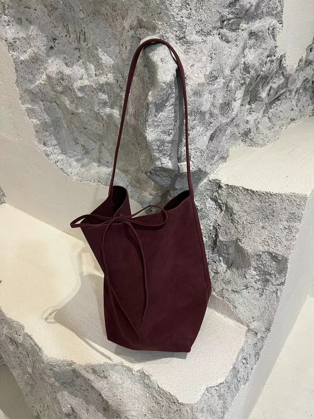 3PO|  BAG006  leather bucket bag