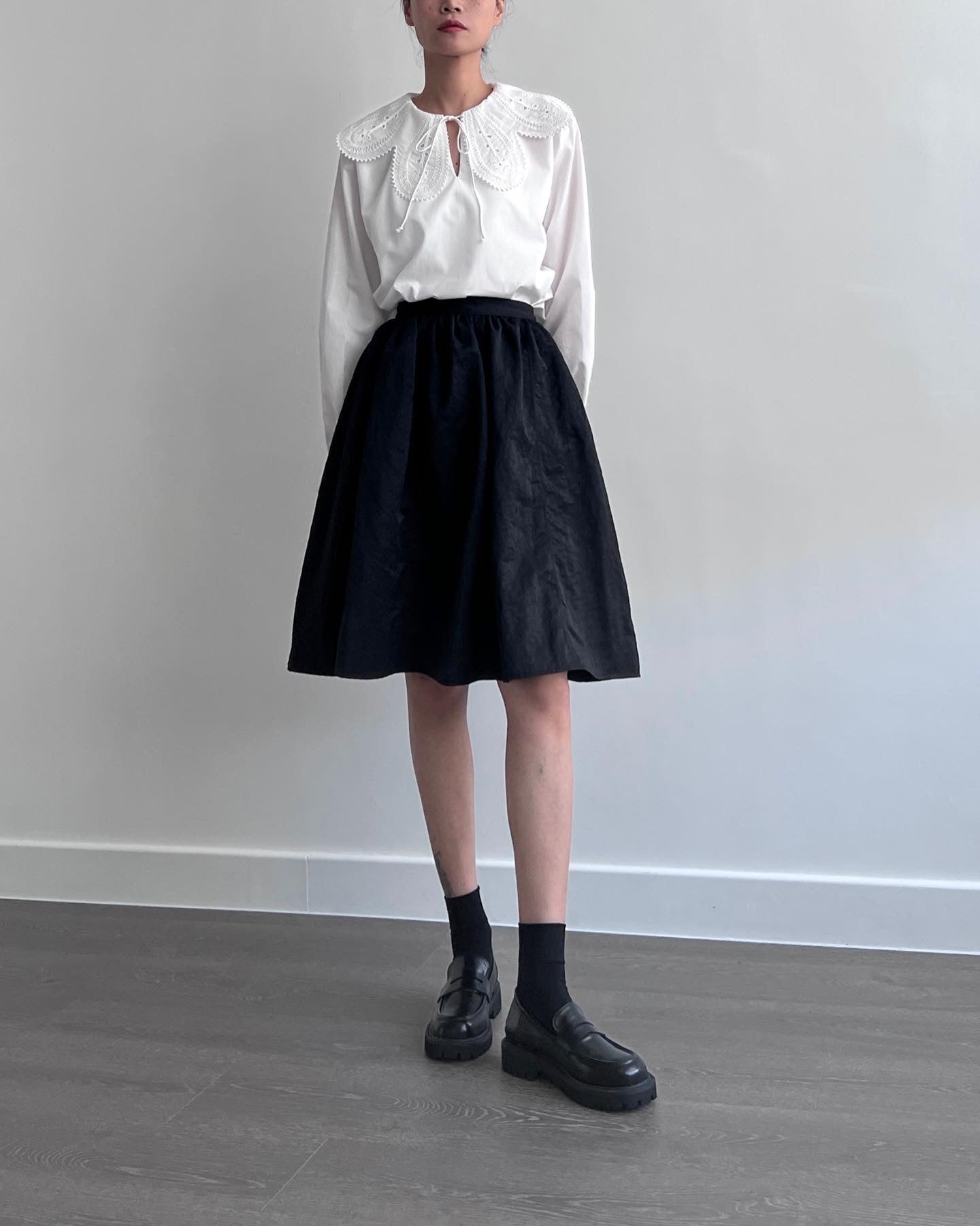 12PO 熱賣復活上架| 1224149 Lace Collar blouses