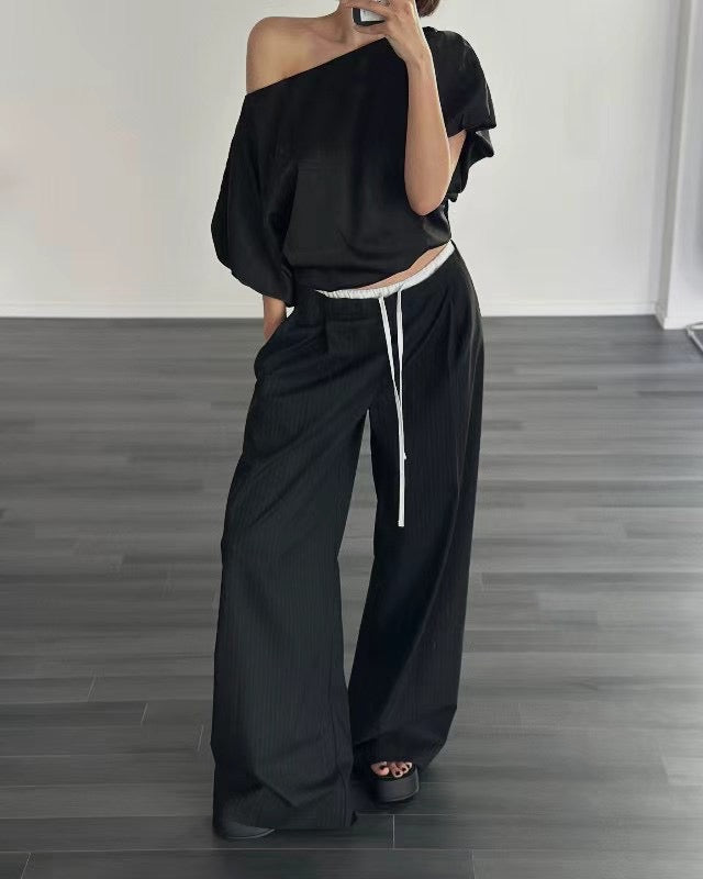 6PO 設計感系列 | 06250122 Satin Puffy top