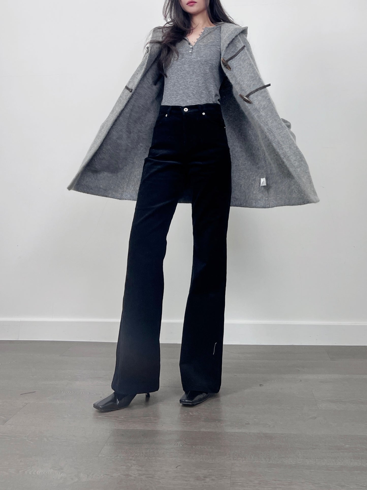 12PO 0120250239 毛毛長cardigan