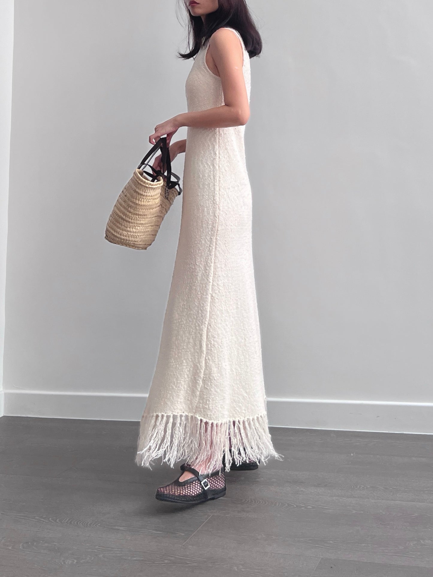 Sold out 4PO No.2 SoSo cotton knit dress