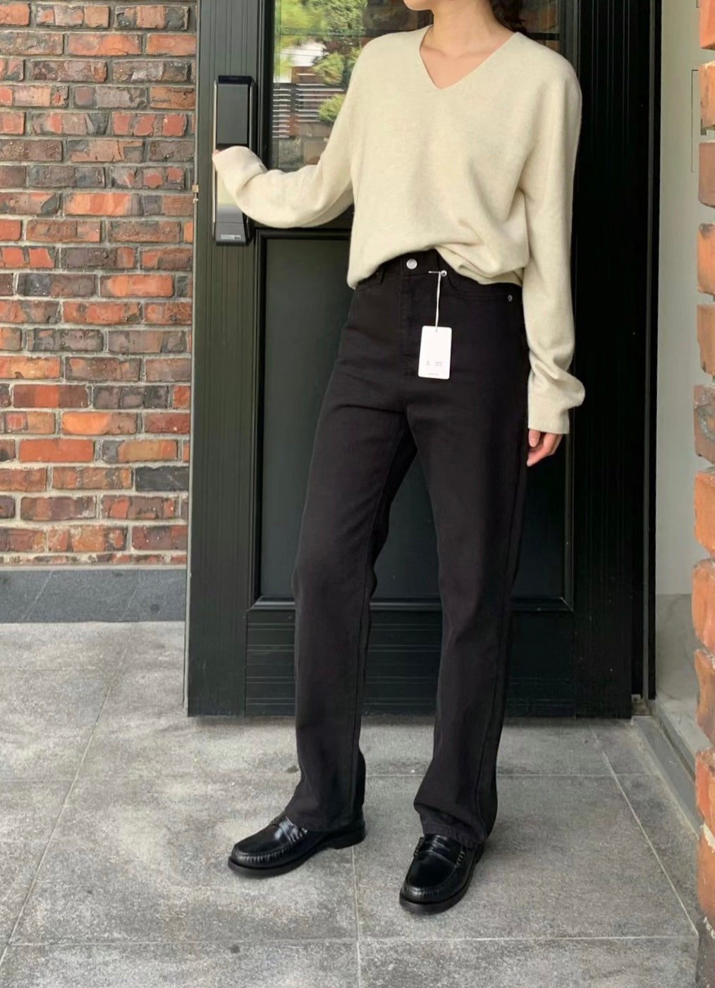 Sold out 12月Special price Black jeans