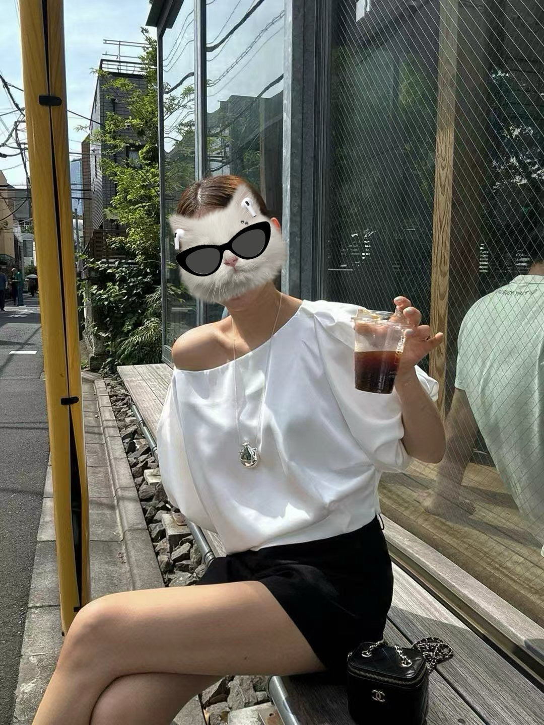 6PO 設計感系列 | 06250122 Satin Puffy top
