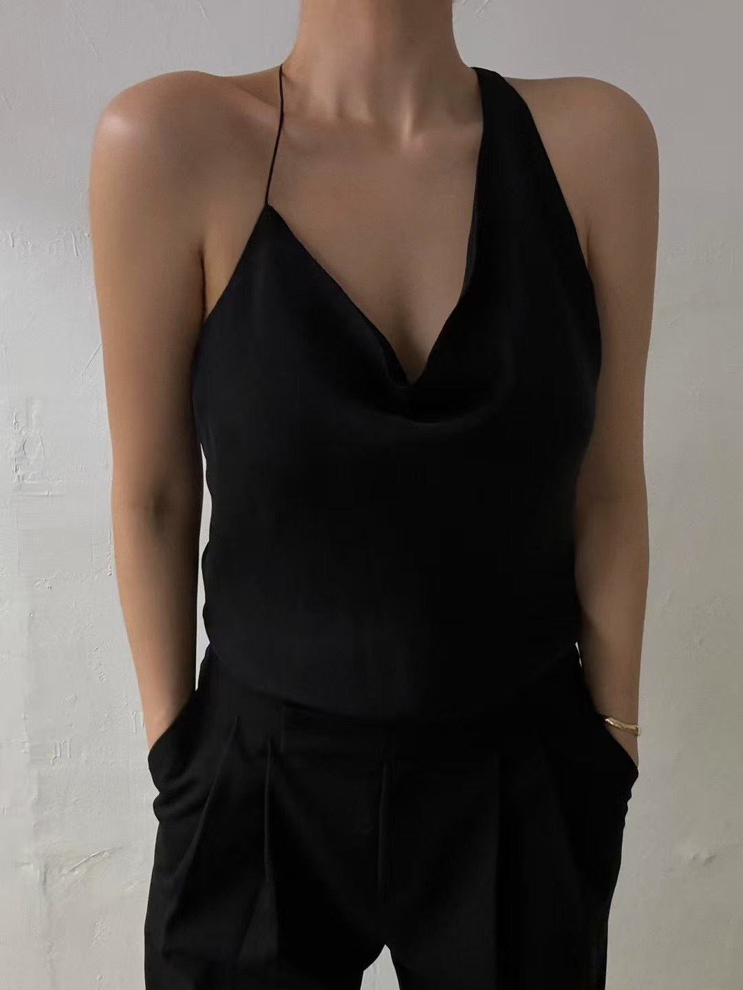 6PO Classy outfit｜06250112 Satin camisole