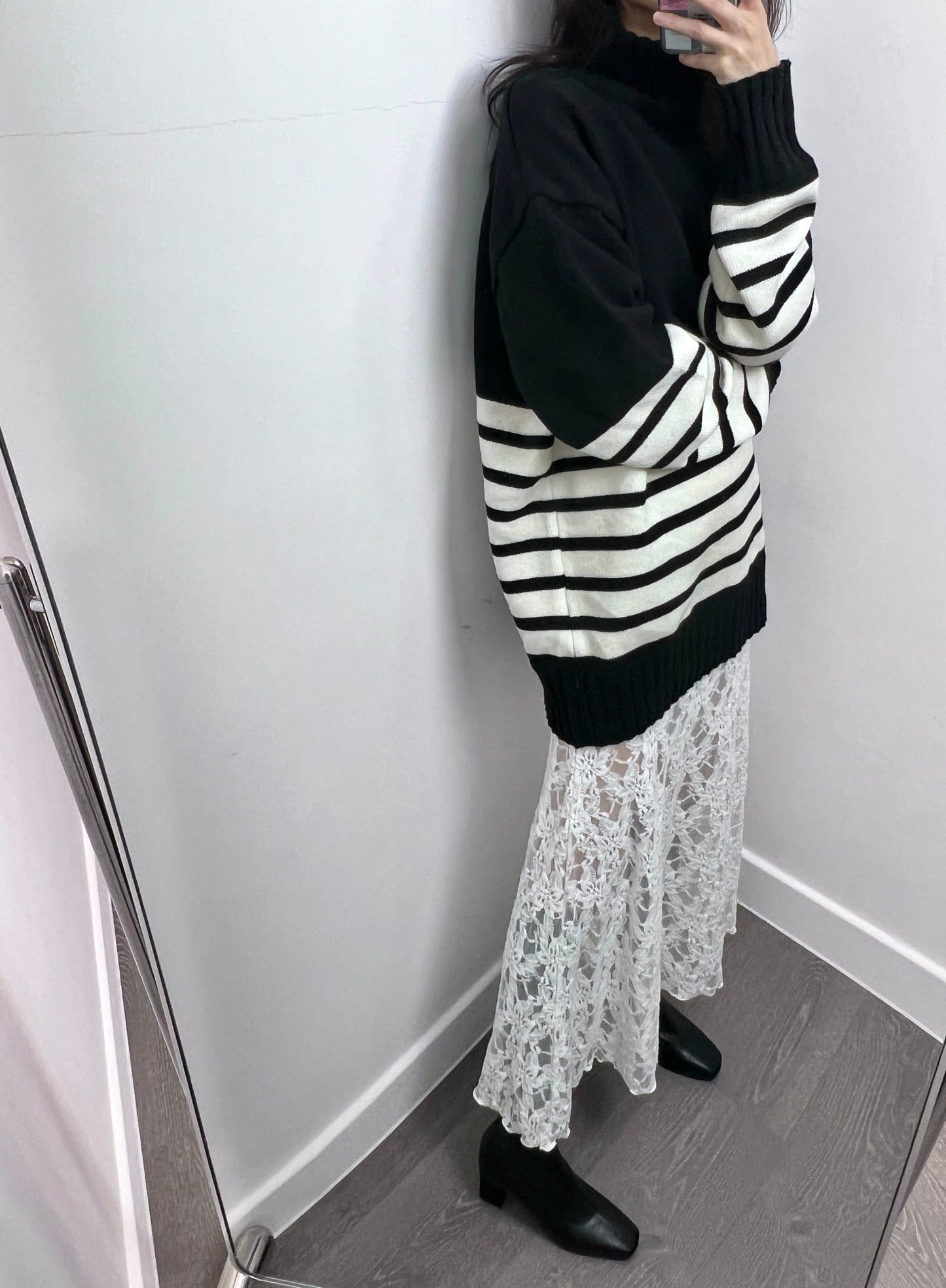 12PO | 1224134 Oversized Knit dress
