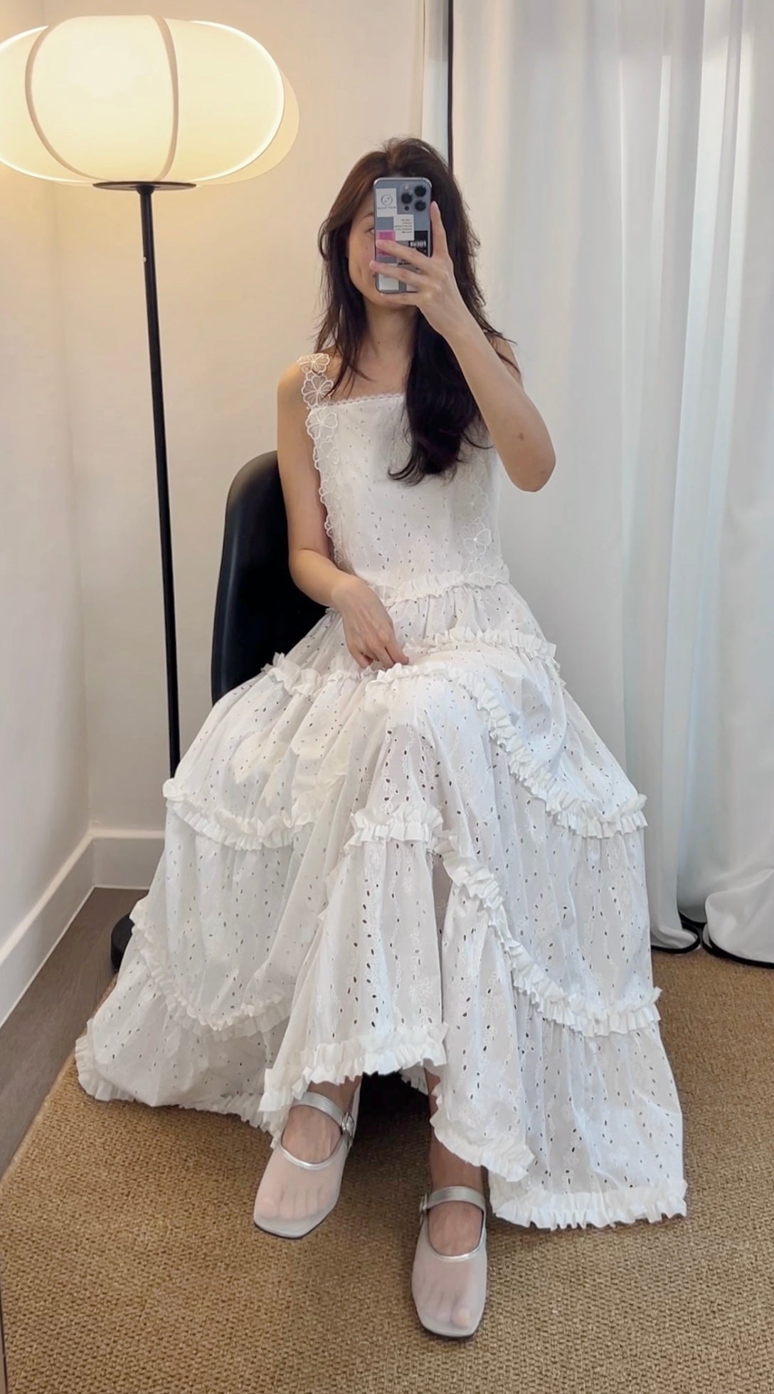5PO 夏日氛圍 |0525090 Twirl worthy lace dress